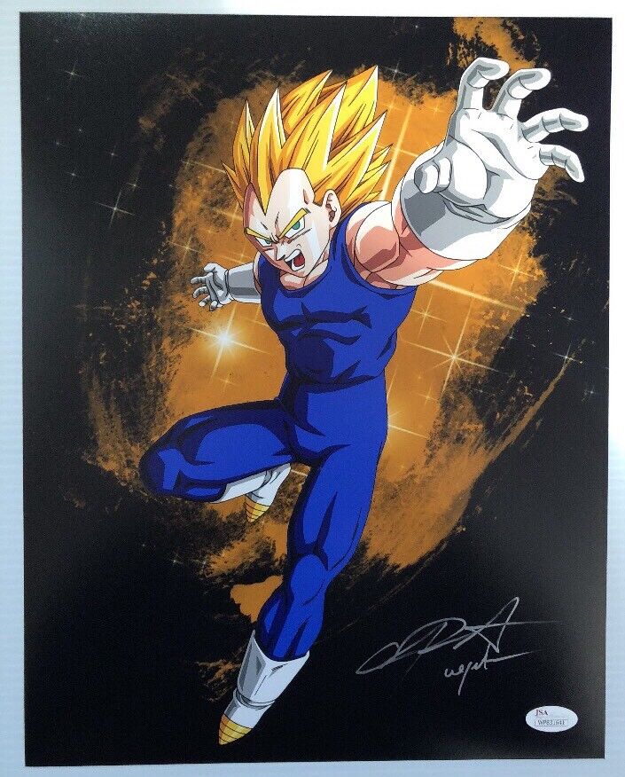 Chris Sabat Signed Autographed 11x14 Photo Poster painting Dragon Ball Z Vegeta JSA COA 20