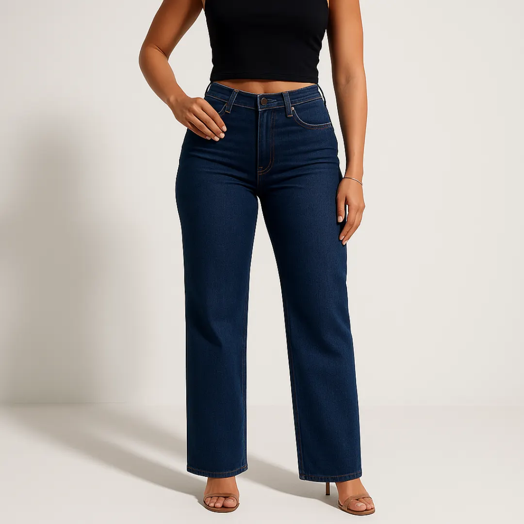 Valvari Mid-low Rise Stretch Jeans
