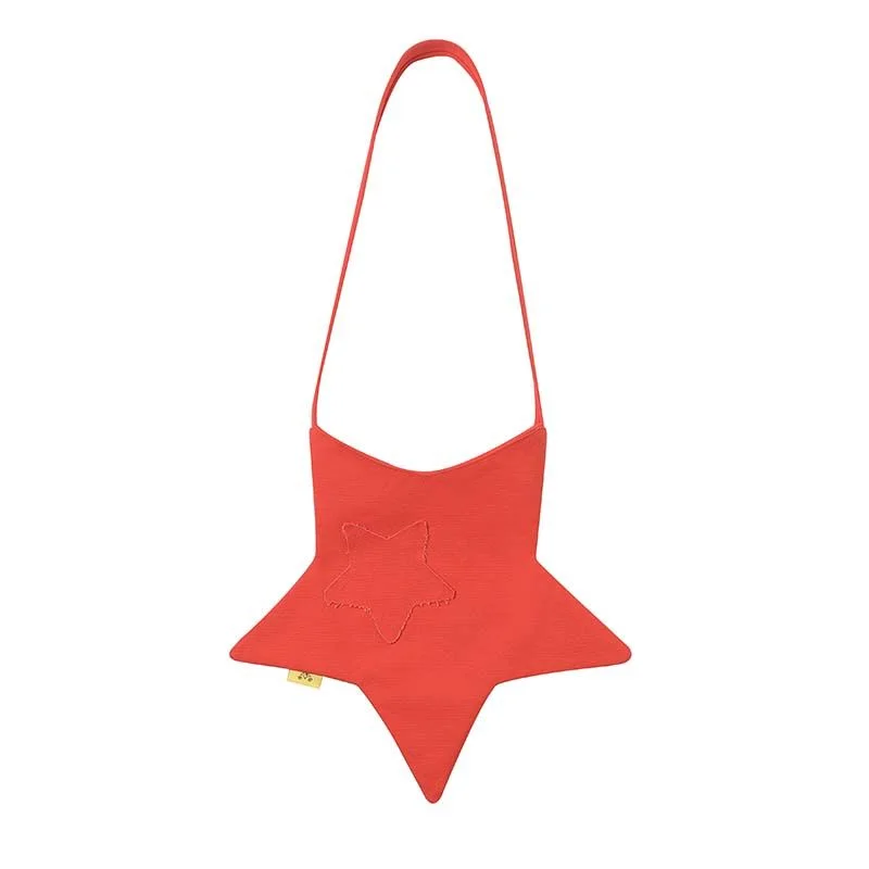 Pongl Women Bag New Canvas FLAP Star Casual Solid Zipper Soft Shoulder Bag Purses and Handbags Crossbody Girls Bag Unisex
