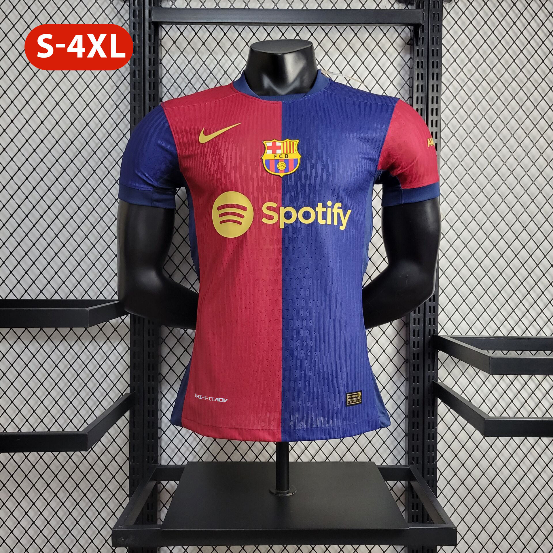 B.A.R.S.A 24-25 Home Stadium Jersey - Player Version
