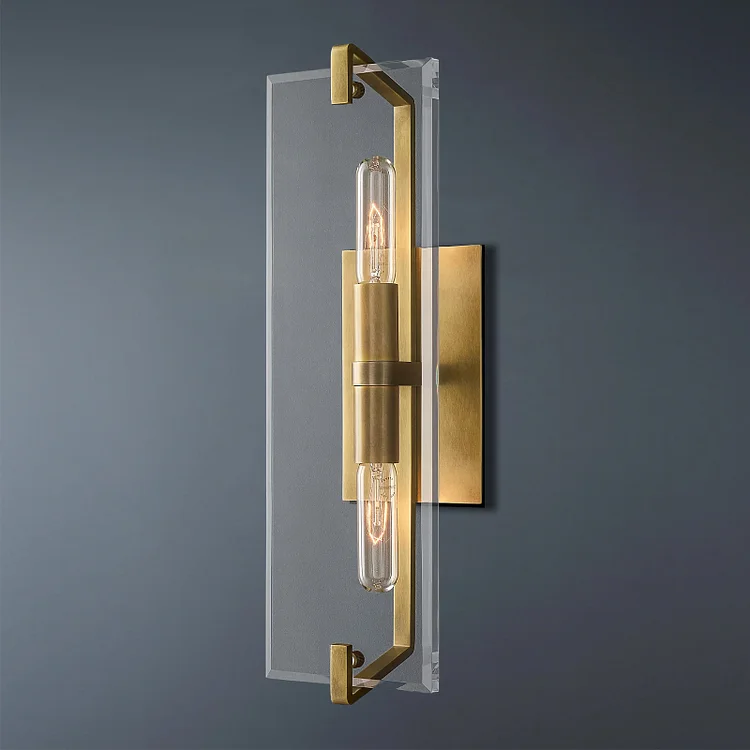 Luxury Modern Marbuzet Linear Gold Modern Wall Sconce 20" Vjlight