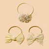 3PCS Adorable Floral Bowknot Hair Head Bands Set for Babies
