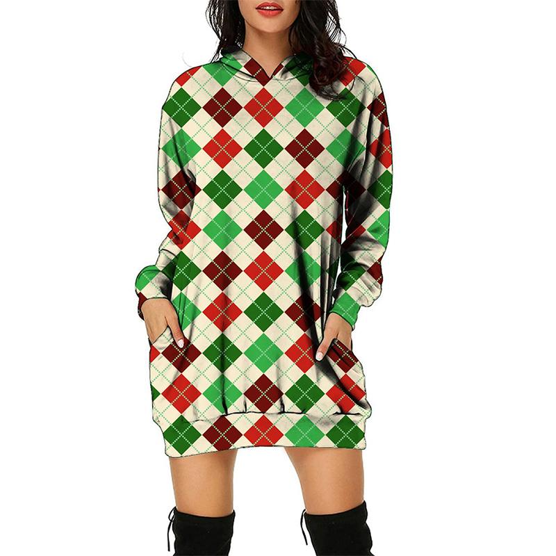  thdmladies Christmas Printed Women's Sweatshirt thedmladies