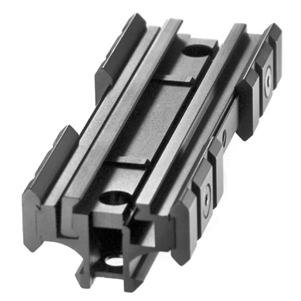 ohhunt® Tactical Full Size Tri-Mount Style Mounts Conversion With Adjustable Side Tabs AR15 Flat Top Matte