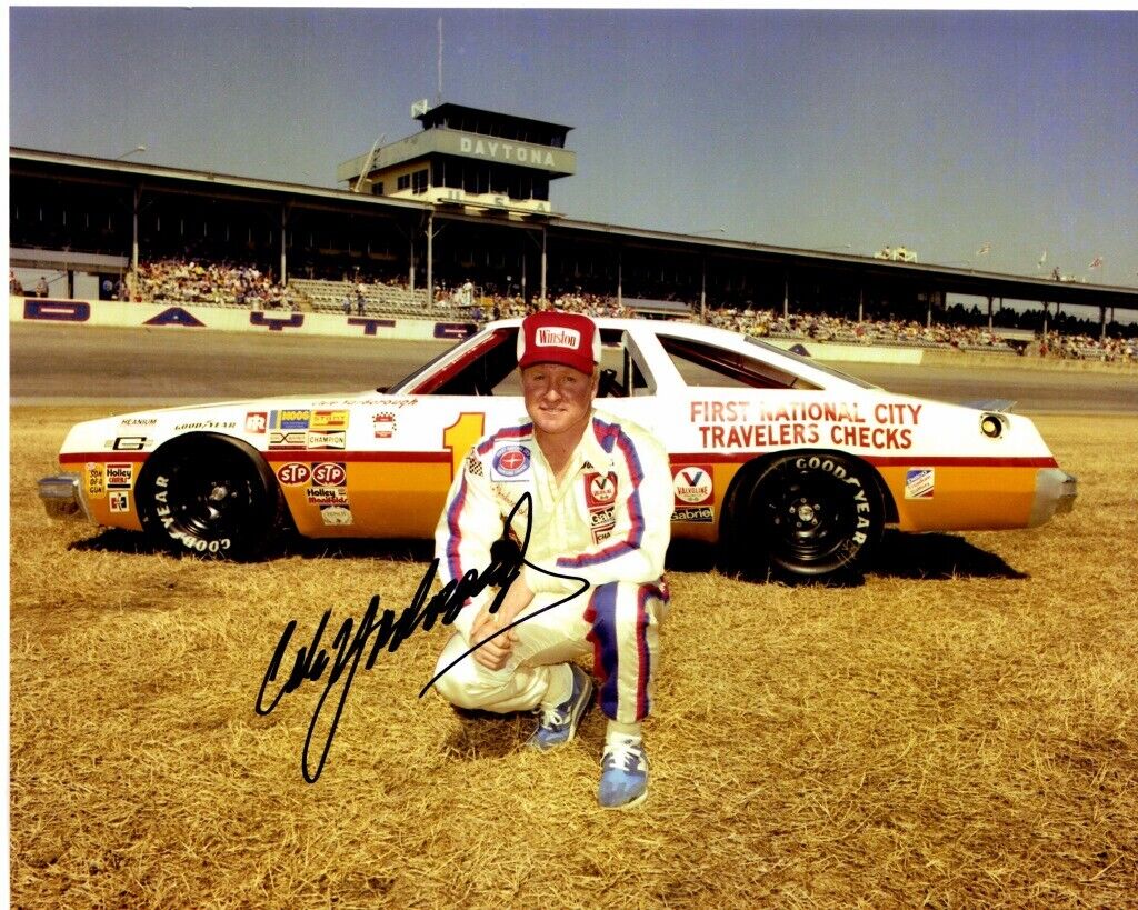 Cale Yarborough Signed - Autographed Nascar Racing 8x10 inch Photo Poster painting