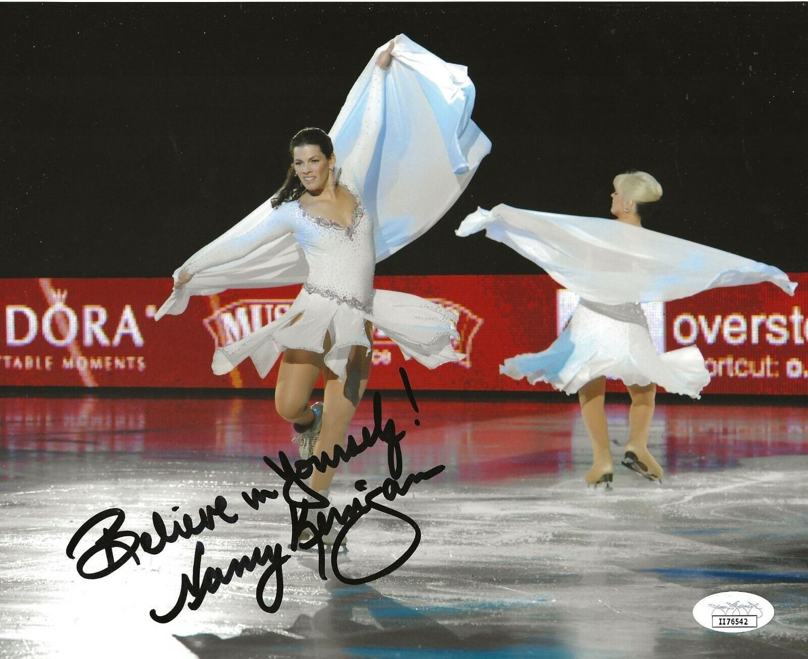 Nancy Kerrigan USA Olympic Figure Skating signed 8x10 Photo Poster painting autographed 3 JSA