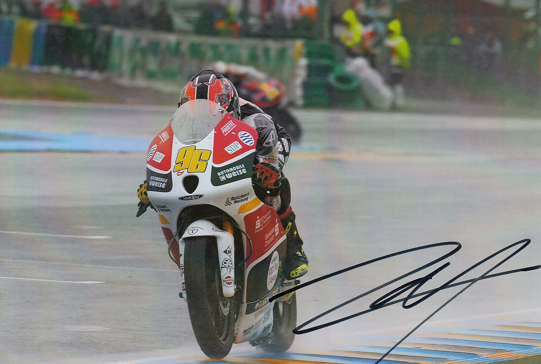 Louis Rossi Hand Signed Racing Team Germany FTR Honda 7x5 Photo Poster painting Moto3 5.