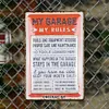 My Garage My Rules - Vintage Metal Signs - 20*30cm/30*40cm