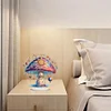 >SALE<Mushroom Handmade Diamond Art Tabletop Decor Home Office Decor (Sun Mushroom)