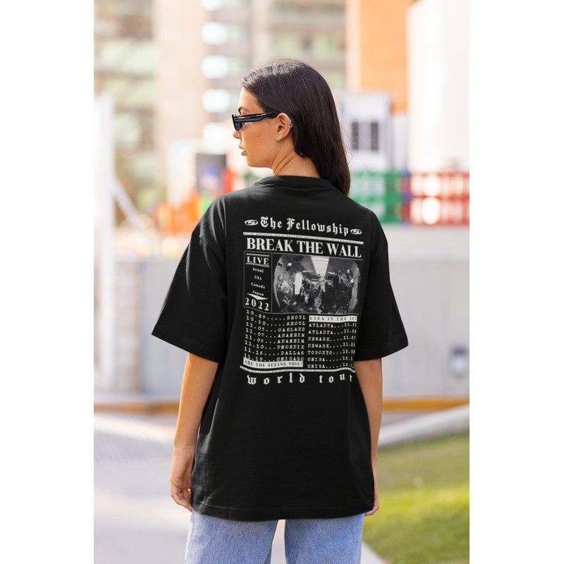ATEEZ THE FELLOWSHIP BREAK THE WALL Dates T-shirt