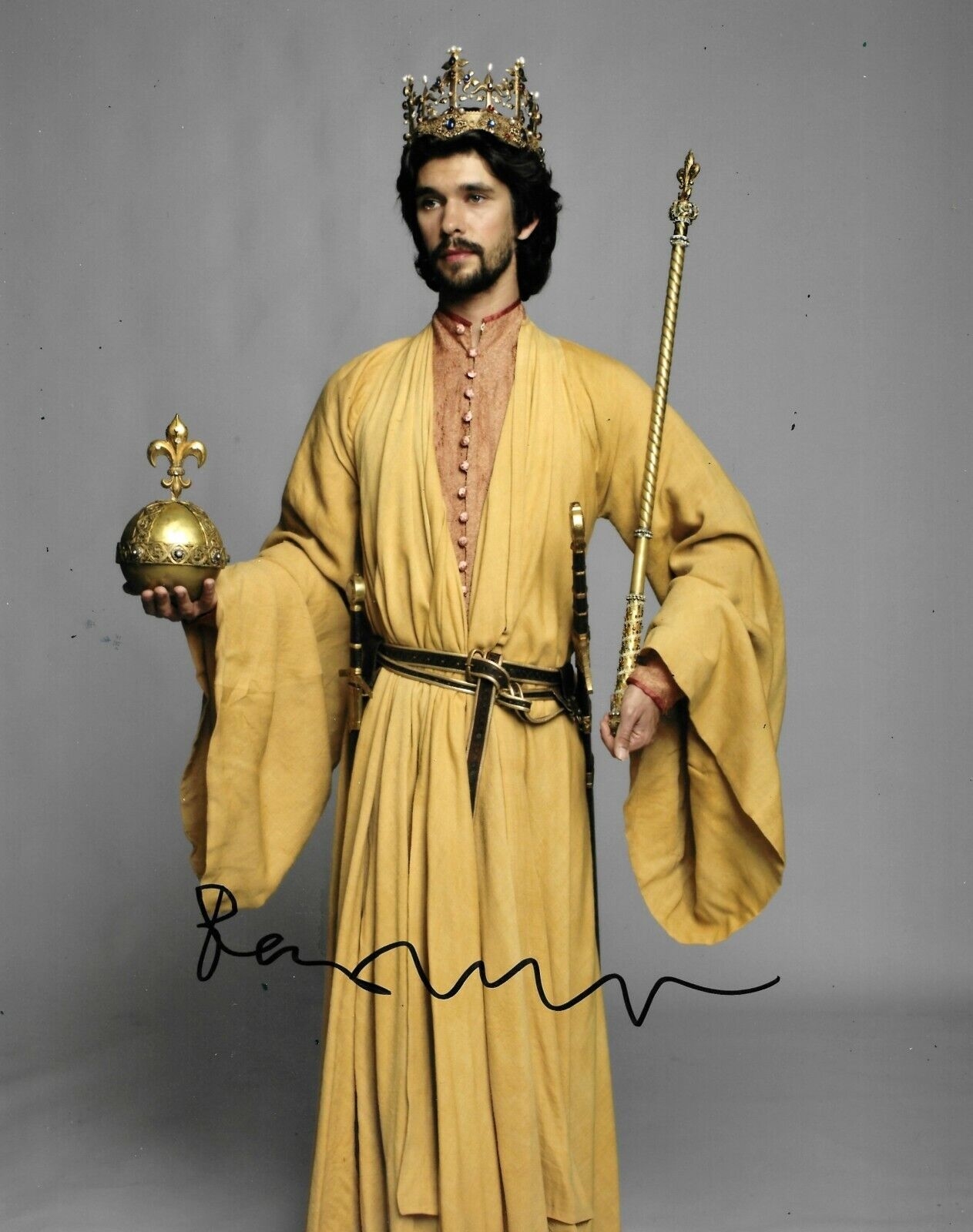 Ben Whishaw Signed The Hollow Crown 10x8 Photo Poster painting AFTAL