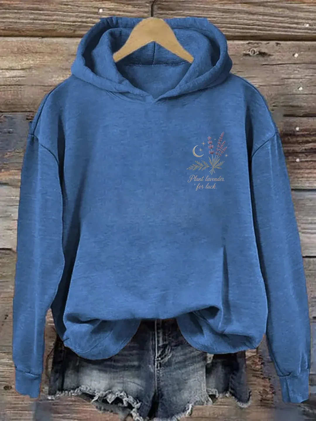 Plant Lavender For Luck Hoodie