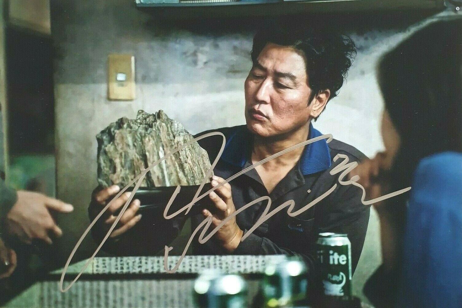 SONG KANG-HO In-Person Signed Autographed Photo Poster painting RACC COA Parasite ??? ???
