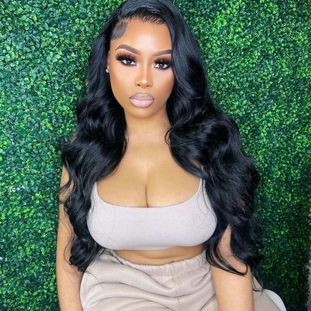 WEQUEEN Body Wave 180° Curve Lace Frontal Wig Light Brown Lace