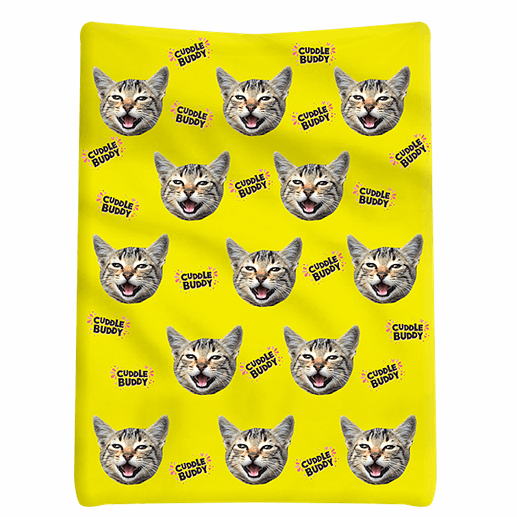 BlanketCute-Personalized Blanket with Photo-Cuddle Buddy