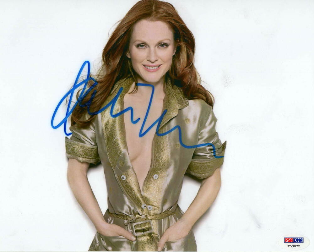 JULIANNE MOORE SIGNED AUTOGRAPH 8x10 Photo Poster painting - BIG LEBOWSKI BABE BOOGIE NIGHTS PSA