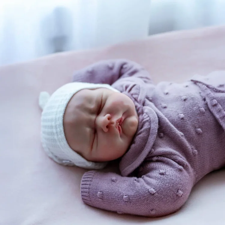  12"&16" Supple and Soft Limbs, Flexible Silicone Reborn Baby Doll Boy or Girl Zelain and Barba - Reborndollsshop®-Reborndollsshop®