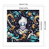 (Counted/Stamped)Disney Villain-Ursula-11CT Cross Stitch 45*45cm/17.72*17.72in