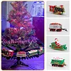 Electric Train Pendant On The Christmas Tree