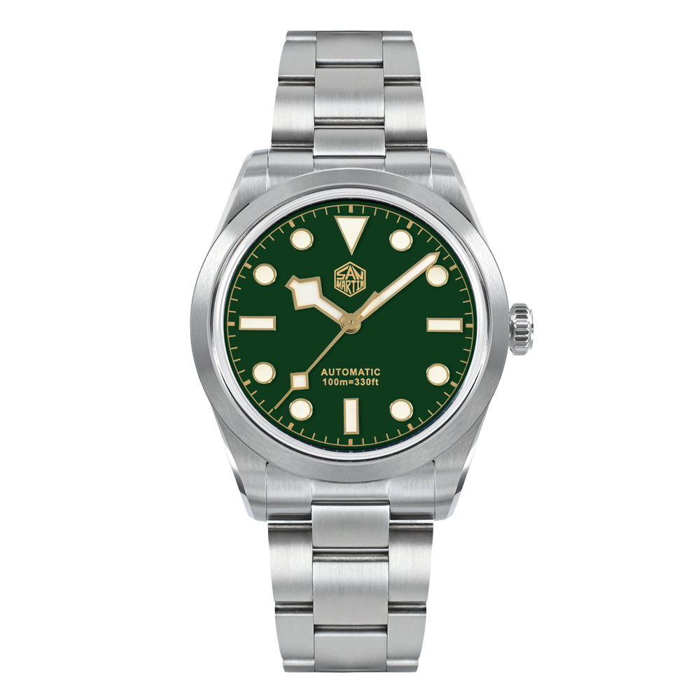 San Martin 38mm Enamel Dial Explore Watch SN0107-G6 San Martin Watch San Martin Watch
