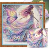 Butterfly Dress Girl-11CT Stamped Cross Stitch 40*40cm tapestrymarket