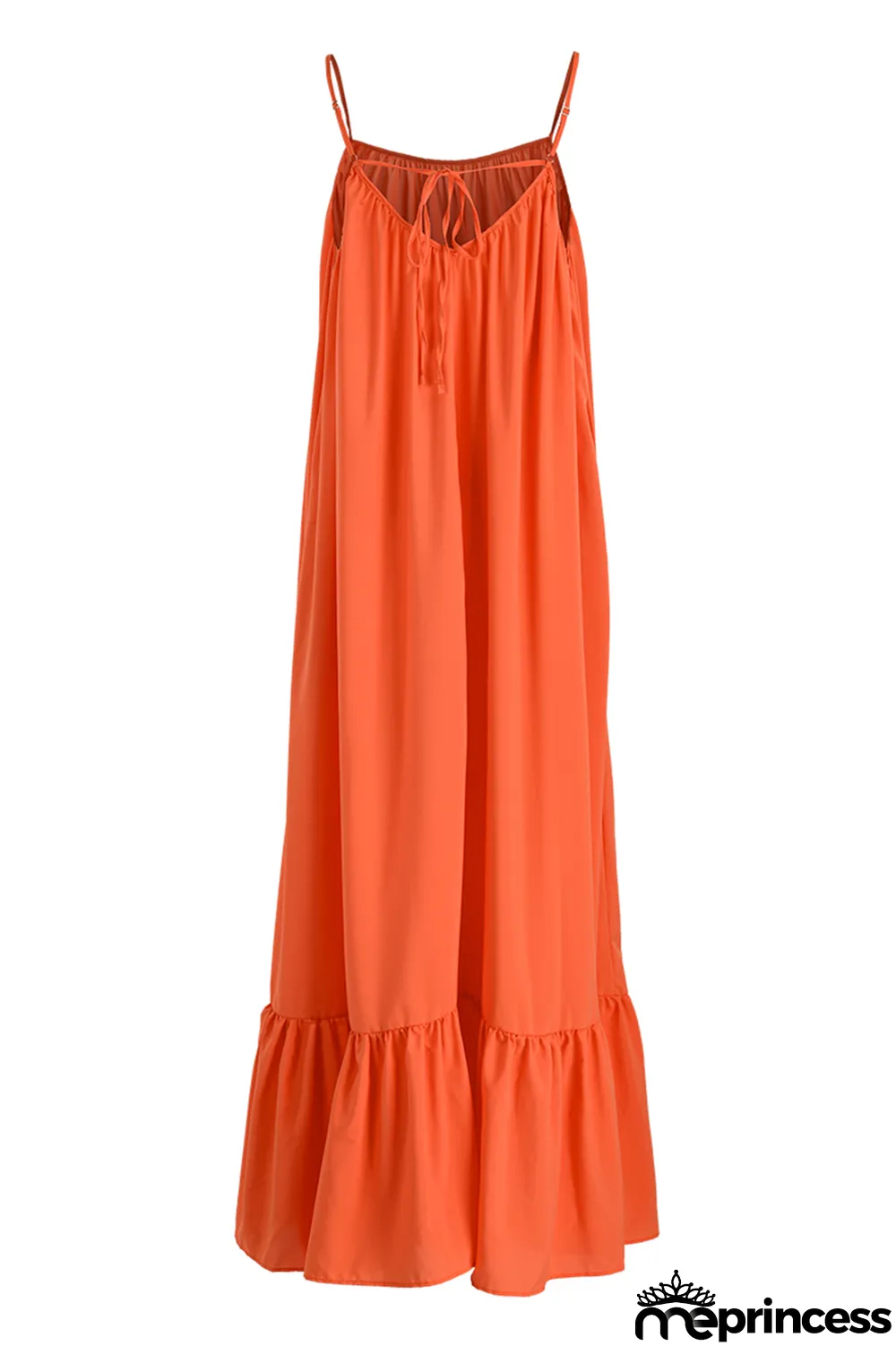 Light Purple Sexy Casual Solid Backless Spaghetti Strap Loose Sling Dress