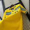 1998/1999 Retro Lazio Third yellow Football Shirt 1:1 Thai Quality