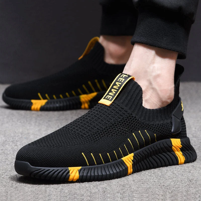 Unisex Stretch Fruit Roll Breathable Casual Flyknit Shoes