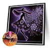 Elegante Dame - speziell geformte Diamond Painting - 30*30cm