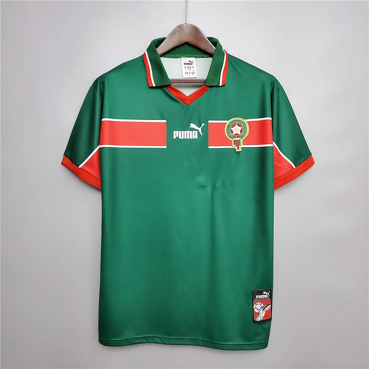 1988 Morocco Retro Home Football Jersey