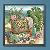 Summer Beach Bags-Partial Special Shaped Diamond Painting 30*30CM