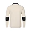💥 2025 Hot Sale! Men's Button-Up Long Sleeve Striped Pullover Sweatshirt Quarter Zip Going Out Casual Color Block Sweatshirt, For Friends, Husband, Boyfriend Gifts, For Fall