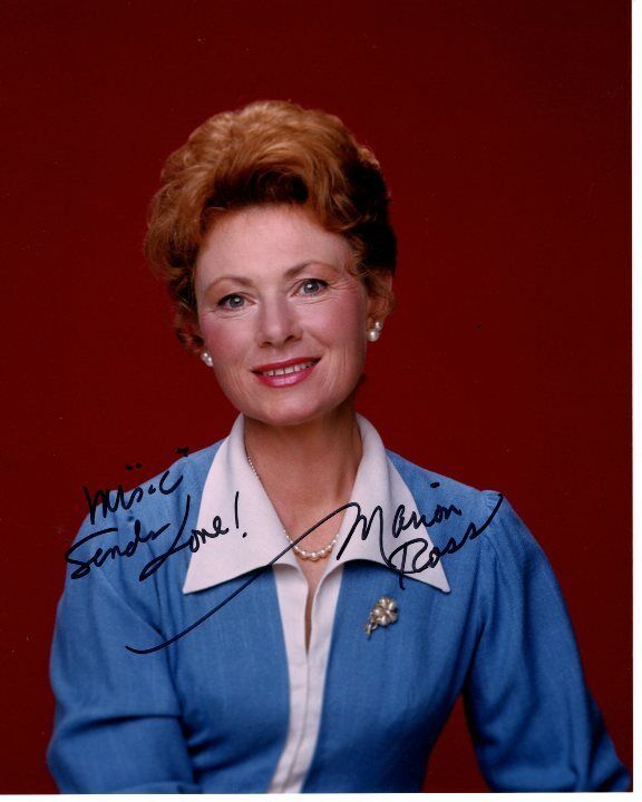 MARION ROSS signed autographed HAPPY DAYS MRS. CUNNINGHAM Photo Poster painting GREAT CONTENT