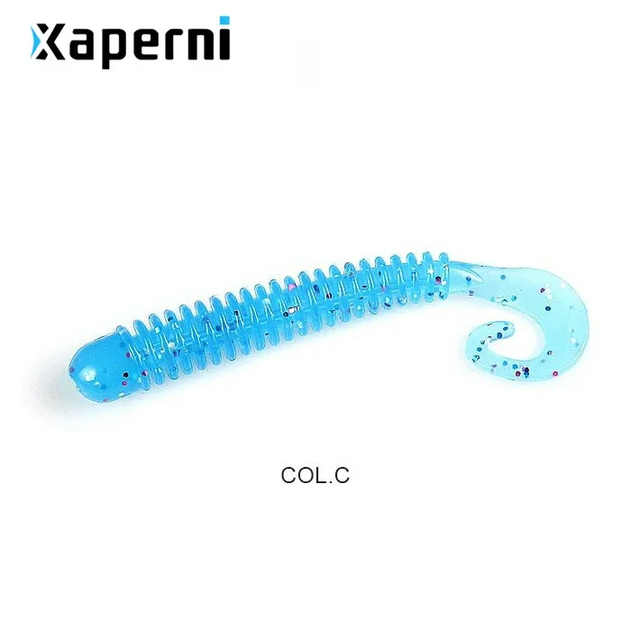 Xaperni Fishing Lure  45mm 0.8g 30pcs / bag G tail Soft Baits Fishing Wobbler Bass Bait Artificial Fishing soft Lure Tacke