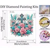 Diamond Painting-DIY Crystal Rhinestone Cross and Dove