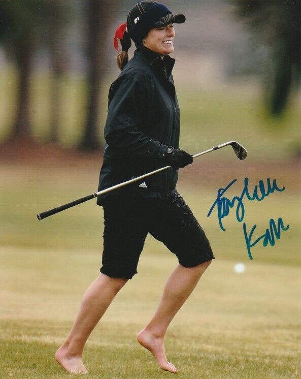 TAYLORE KARLE SIGNED LPGA GOLF 8x10 Photo Poster painting #2 Autograph PROOF