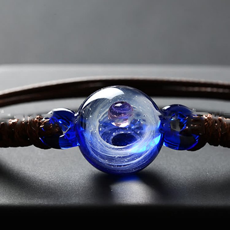 olivenorma Nebula Starry Universe Creative Glass Bracelet