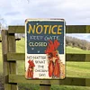 Chicken - Vintage Metal Signs - 20*30cm/30*40cm - Warning&Farm