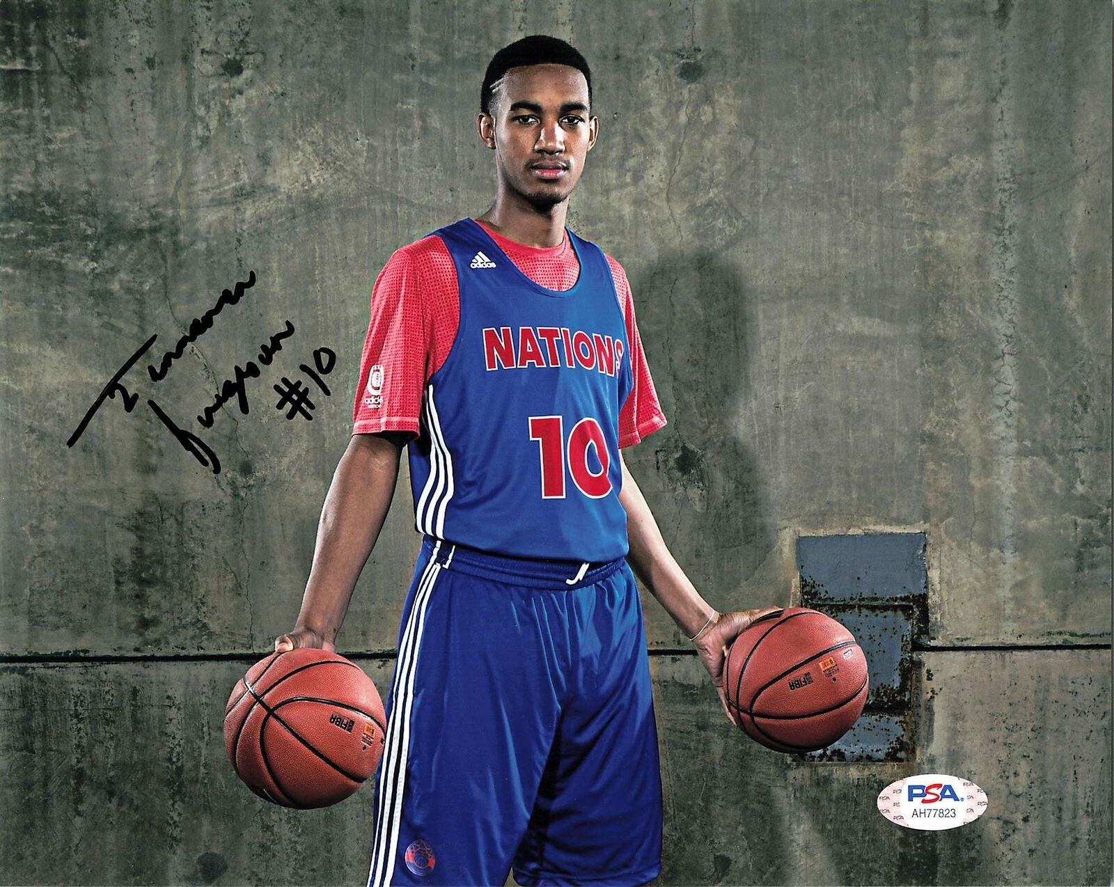 Terrance Ferguson signed 8x10 Photo Poster painting PSA/DNA Oklahoma City Thunder Autographed