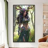 (40*70cm)Deer Elf - Full Round Drill Diamond Painting