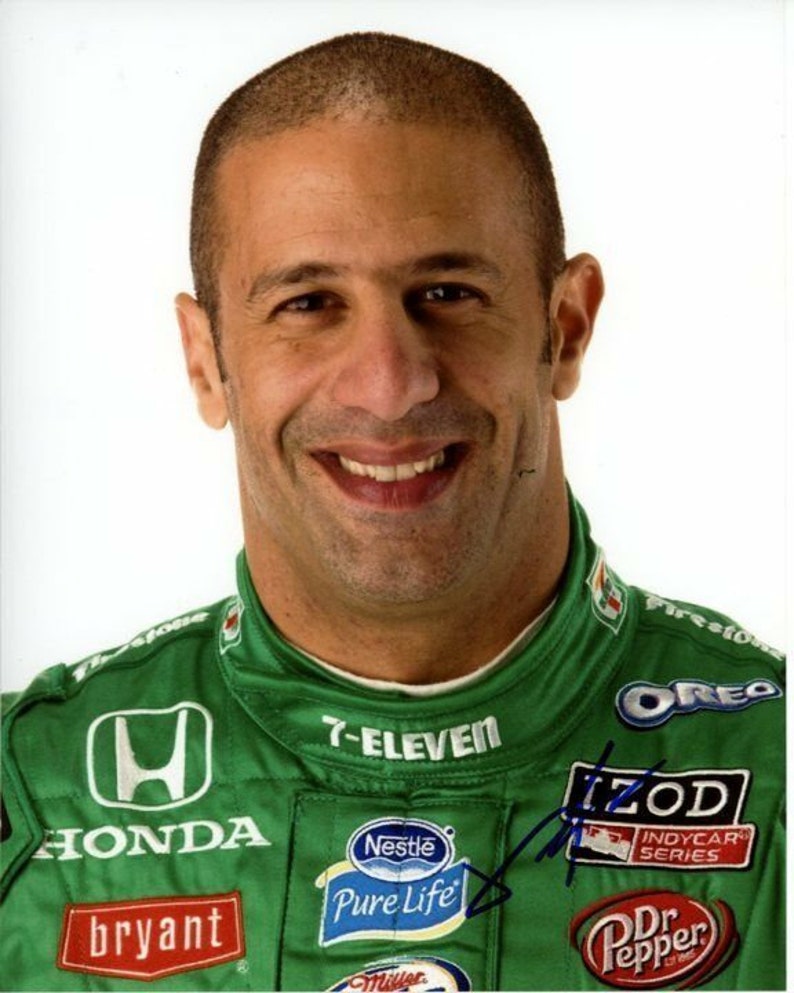 Tony kanaan signed autographed indy Photo Poster painting