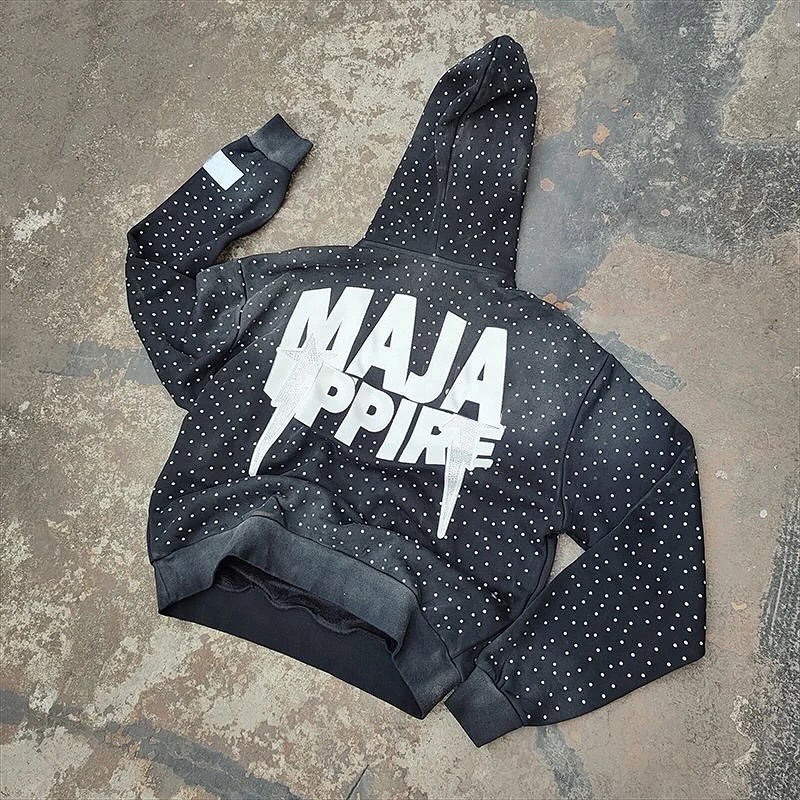 Starry casual street hoodie