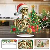 Acryl Weihnachtsbaum und Skelett - 5d DIY Handwerk Ornament