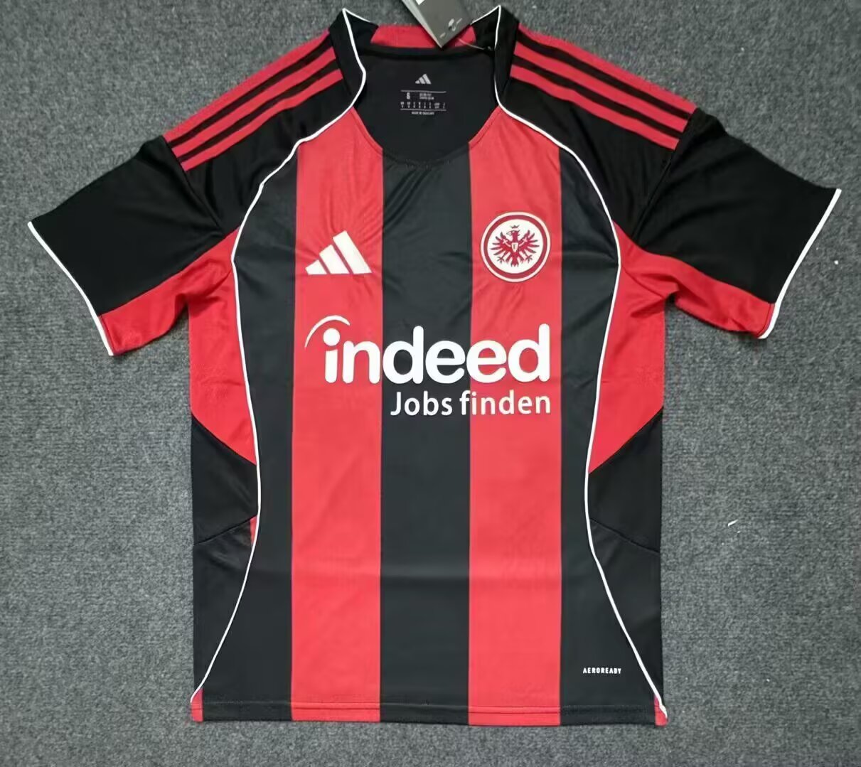 25/26 Frankfurt Home Football Shirt Thai Quality