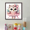 (Multi-Style) Sewing Machine Owl-11CT Stamped Cross Stitch 40*40cm/15.75*15.75in