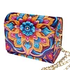DIY Diamond Art Wooden Diamond Painting Crystal Rhinestone Purse Bag Shoulde Crossbag Kits