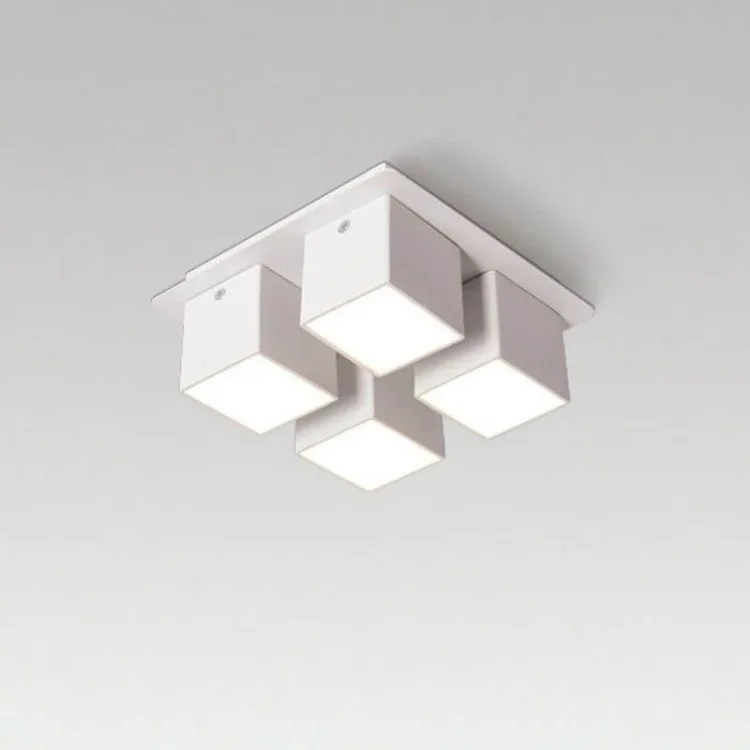 Square Four-Head Downlight Ceiling Light - Appledas