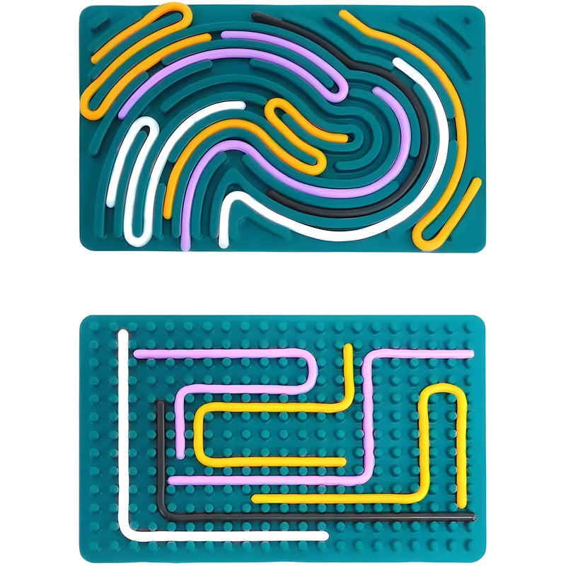 Explosions Sensory Activity Board Children’s Silicone Decompression Educational Toys Sensory Activity Board