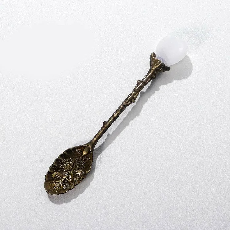 With Crystal Witches Herb Spoon Decoration