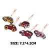 5pcs Cars-DIY Creative Diamond Keychain